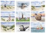 Poster DIN-A4 Juist Collage